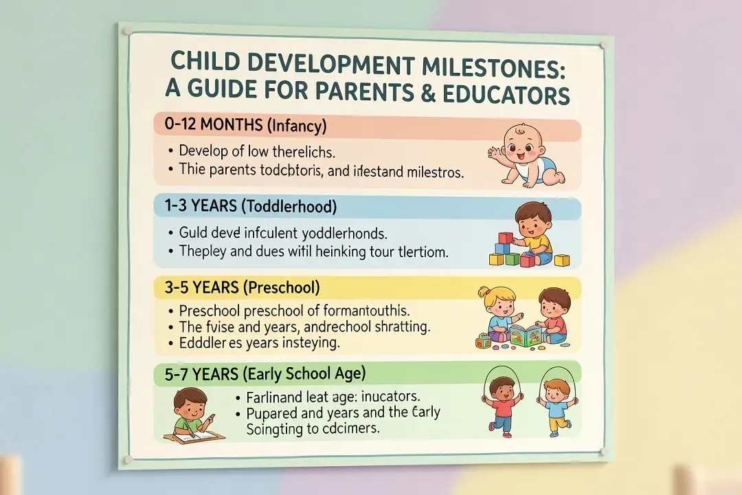 Tableau illustrant les étapes du développement de l enfant